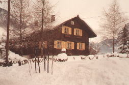 Haus Gamsjäger, unser Quartier seit 1985